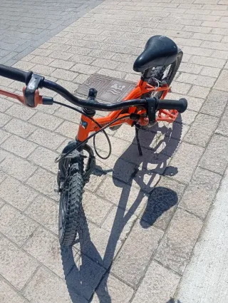 Bicicleta Infantil Btwin Naranja 16 pulgadas