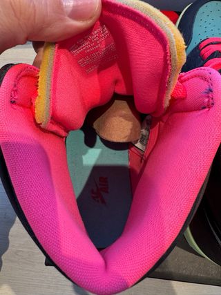 Jordan 1 High Tokio Marrón Verde Rosa