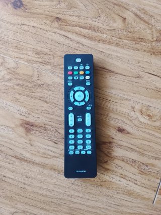 Televisión Philips Negra