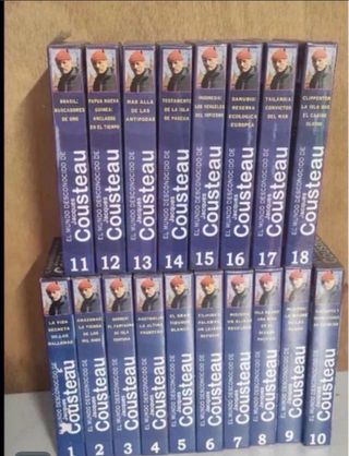 Colección El Mundo Desconocido de Cousteau VHS