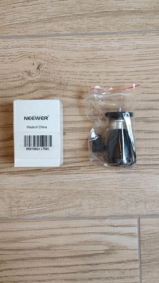 Adaptador rótula zapata 1/4 Neewer