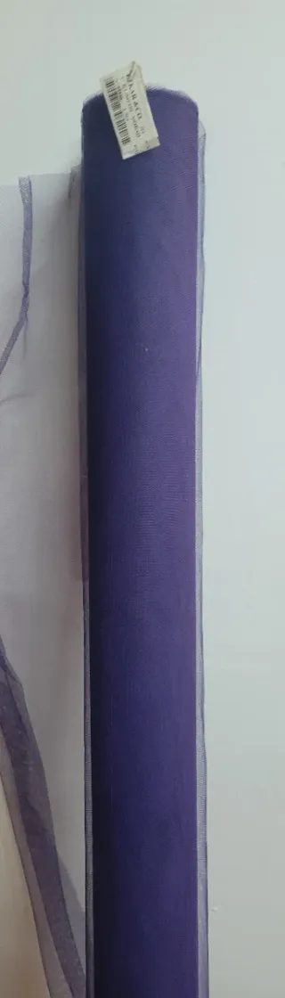 1m Tela Tul Liso Morado 150cm