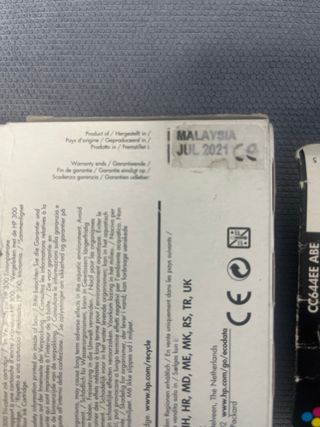 2 Cartuchos Tinta HP 300XL Tricolor
