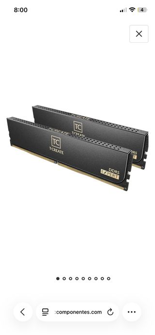 Memoria DDR5 T-Create Expert 32GB (2x16GB)