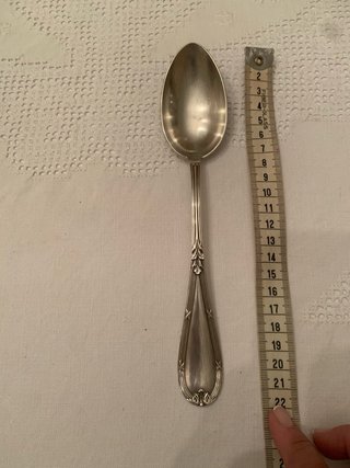 Cubertería Vintage Baño Plata