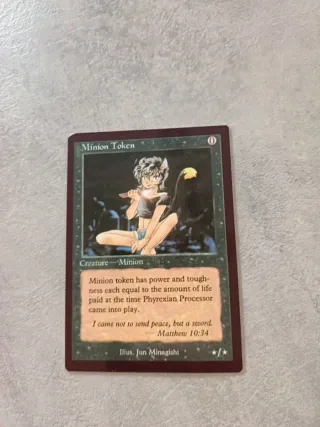 Token MTG Jun Minagishi Collector Edition's