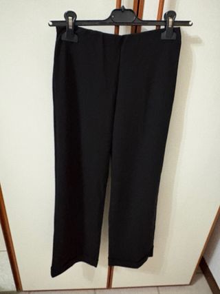Pantalone a palazzo nero Luisa Moda Firenze tg S