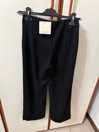 Pantalone a palazzo nero Luisa Moda Firenze tg S