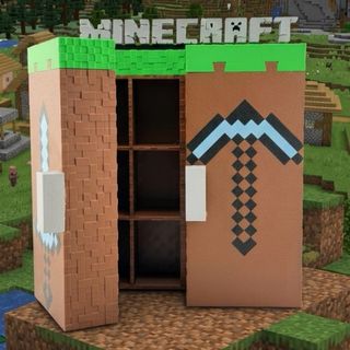 Expositor Minecraft Kinder Joy