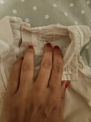 Vestido y braguita Gocco bebé 6/9 meses