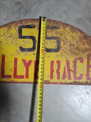 Chapa Rallye Race 55 metal