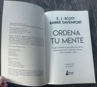 Ordena tu mente: La guía definitiva para libera...