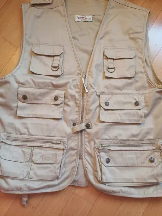Gilet Patton multitasche sportivo uomo