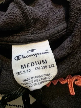 Felpa Champion con cappuccio bambina