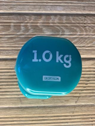 2 Mancuernas Vinilo 1 kg