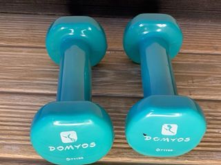 2 Mancuernas Vinilo 1 kg