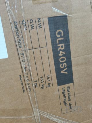 Estantería de acero de 5 niveles