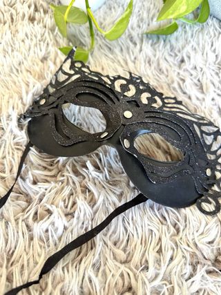 Maschera di Carnevale Nera