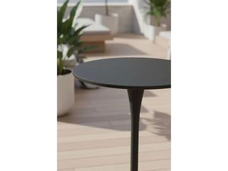 Mesa alta negra 60cm
