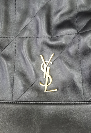 Bolso YSL Jamie Tote en Piel Gofrada Negra