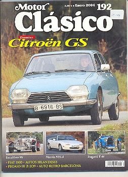 Revista Motor Clásico no 192. ref. 17-294