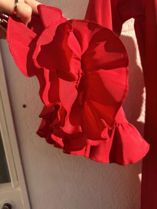 Traje Flamenca Rojo