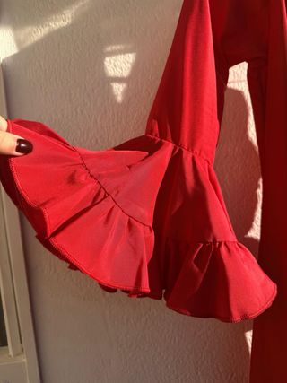 Traje Flamenca Rojo