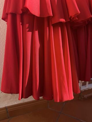 Traje Flamenca Rojo