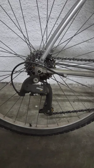 Bicicleta Paseo Btwin Gris