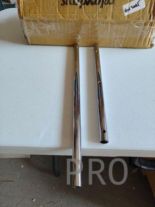 Toallero de pie semicircular cromado - Relaxdays