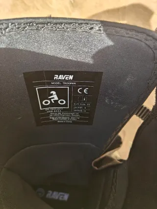 Botas Motocross Negras Talla 43