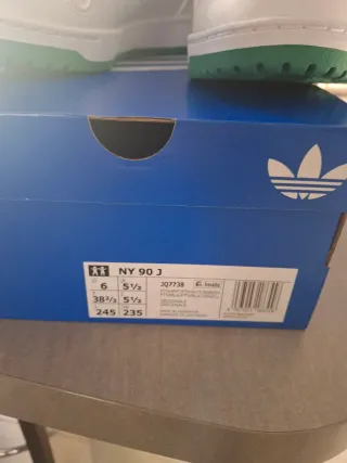 Scarpe donna Adidas bianche e verdi