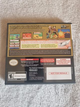 Pokémon HeartGold per Nintendo DS 2DS 3DS in inglese