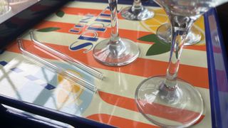 Lote 4 Copas Aperol Spritz con Pajitas