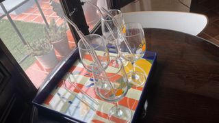 Lote 4 Copas Aperol Spritz con Pajitas