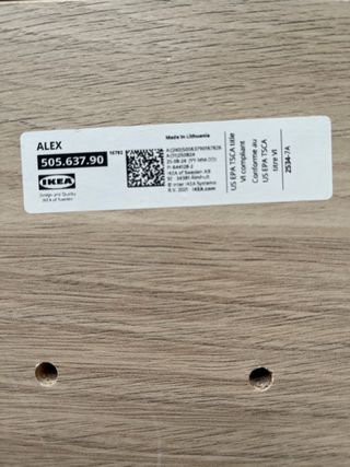 Cajonera Ikea ALEX