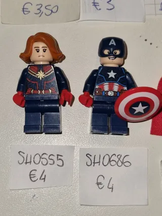 Lego Minifigure Supereroi Marvel DC