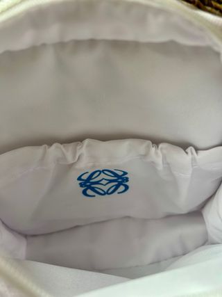 Neceser Loewe Viaje Azul y Blanco Nuevo