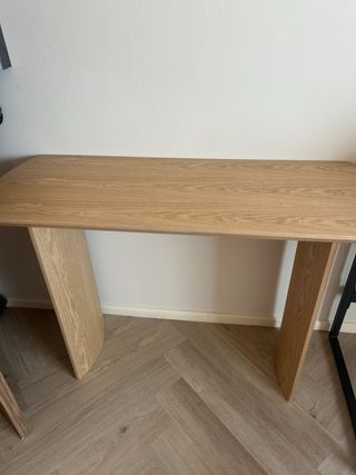 Mesita recibidor Sklum madera 110x40