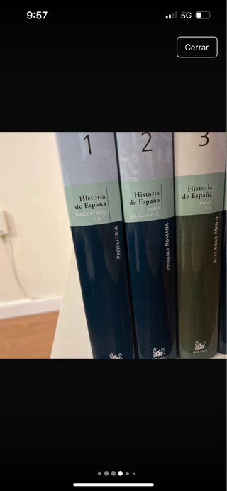 coleccion de libros de historia
