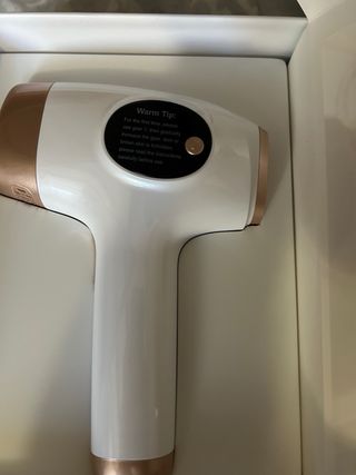 Depiladora laser IPL ZKMAGIC Gold/Blanco