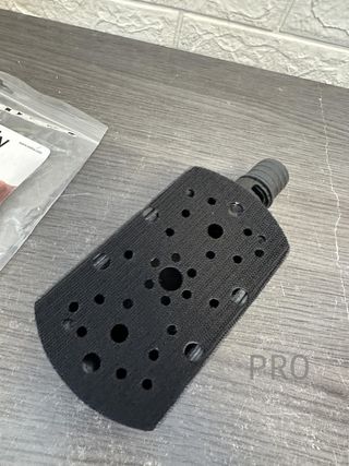 Taco de lijado manual