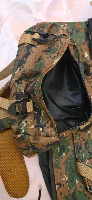 Mochila militar camuflaje