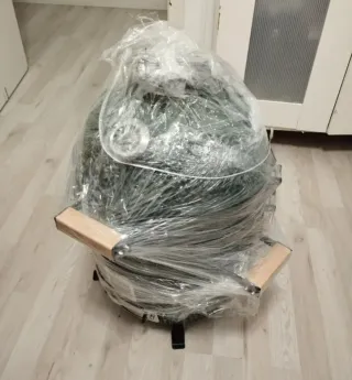 Ahumador Barbacoa Kamado Verde Cerámica