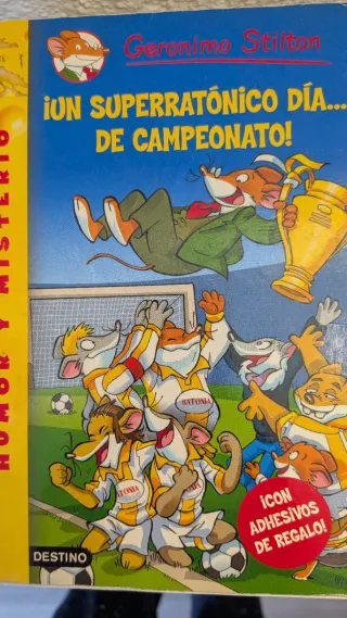 Pack de 8 libros de Gerónimo Stilton