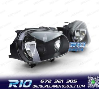 FAROS VOLKSWAGEN VW GOLF 4 NEGRO BLACK EDITION