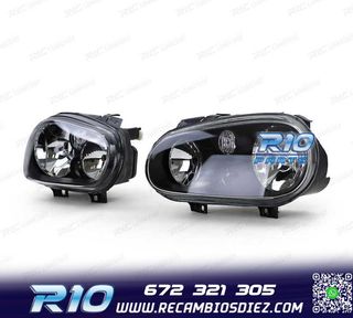 FAROS VOLKSWAGEN VW GOLF 4 NEGRO BLACK EDITION
