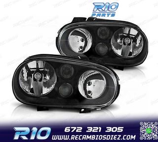 FAROS VOLKSWAGEN VW GOLF 4 NEGRO BLACK EDITION