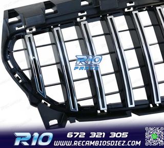 PARRILLA MERCEDES CLA C117 16-18 LOOK AMG GT NEGRO CROMO