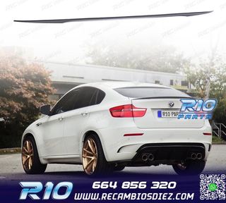 ALERON PESTAÑA BMW X6 E71 08-14 LOOK M PERFORMANCE NEGRO BR